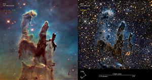 pillars and hubble